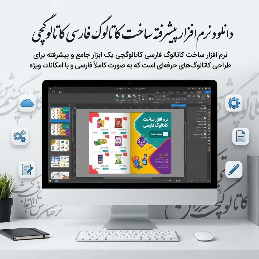 دانلود نرم افزار پیشرفته ساخت کاتالوگ فارسی کاتالوگچی