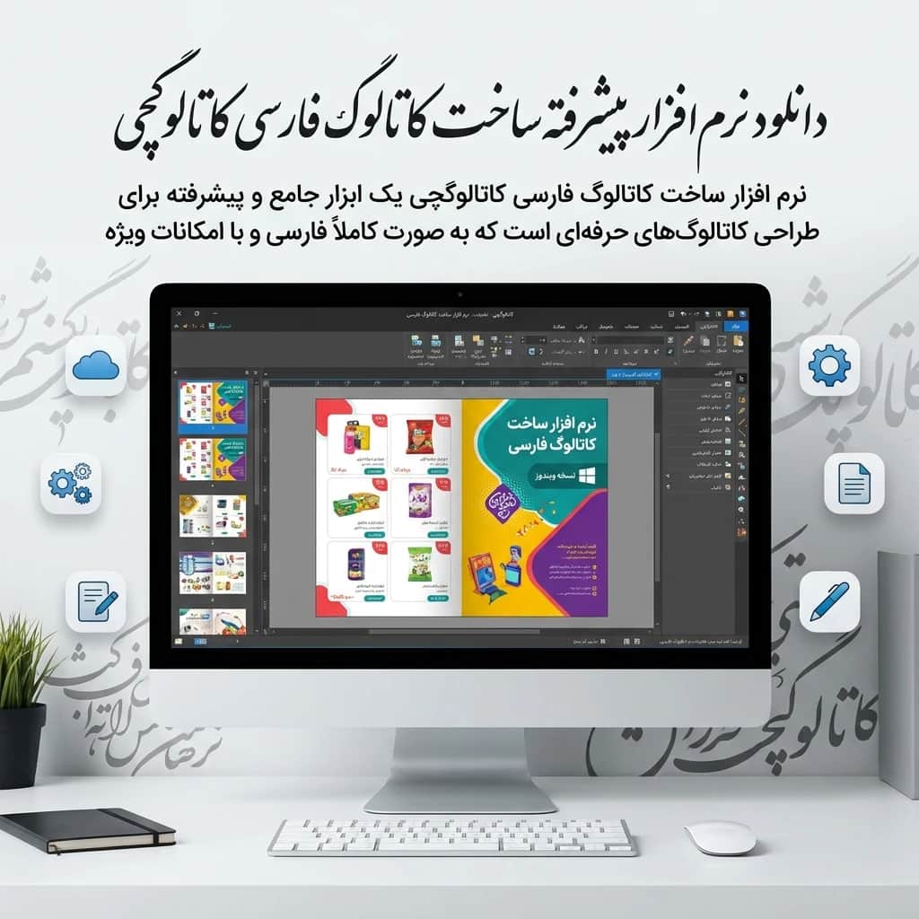 دانلود نرم افزار پیشرفته ساخت کاتالوگ فارسی کاتالوگچی